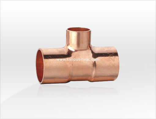 Copper Reducing Tee C x C x C, (copper fitting, copper pipe fitting tee)