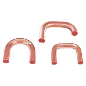 Copper U bend, copper fitting, air conditioning copper pipe bend, refrigeration pipe fitting