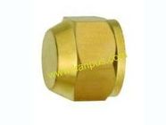 Brass Cap Nut (brass nut, capped nut, brass fitting, plumbing fitting, pipe fitting)