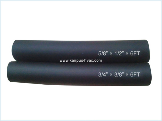 Refrigeration rubber insulation pipe , foam insulation pipe, PVC insulated pipe, HVAC/R pipe