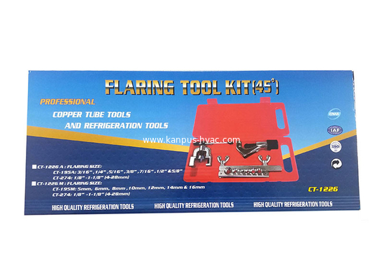 45°Common ExtrusionType Flaring Tool Kits CT-1226 (tube tool, hand tool, refrigeration part)