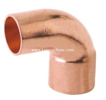 90 degree copper long elbow FTG x C (copper fitting, copper elbow, AC fitting)