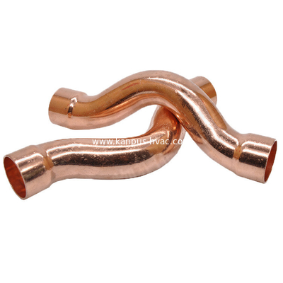 Copper Full Crossover C x C (copper cross, copper fitting, air conditioning parts, ACR fitting)