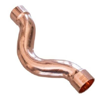 Copper Full Crossover C x C, (copper cross, copper fitting,  ACR fitting)