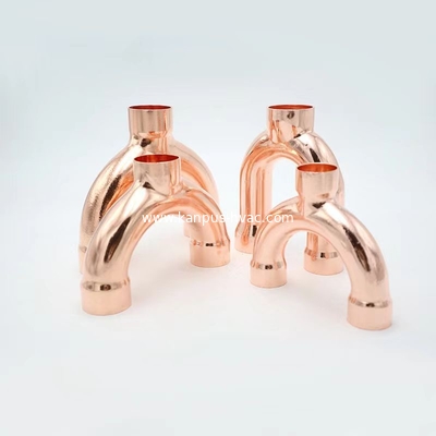 Copper Tee open (copper U bend, copper fitting, air conditioning parts, HVAC/R fitting)