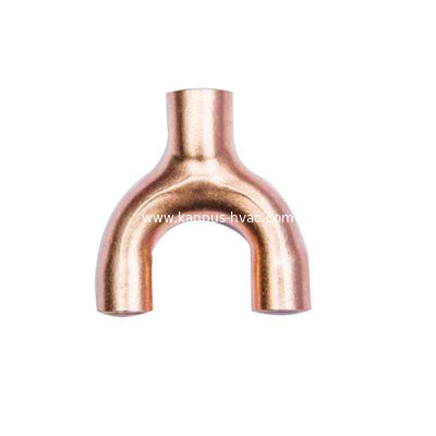 Copper Tee open (copper U bend, (copper fitting, air conditioning parts, HVAC/R part)