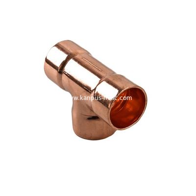 Copper Equal Tee C x C x C, (copper tee, copper pipe fitting, ACR pipe fitting)
