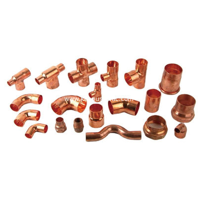 Copper  tube connector (refrigeration pipe tube, HVAC/R pipe fitting, copper fitting)