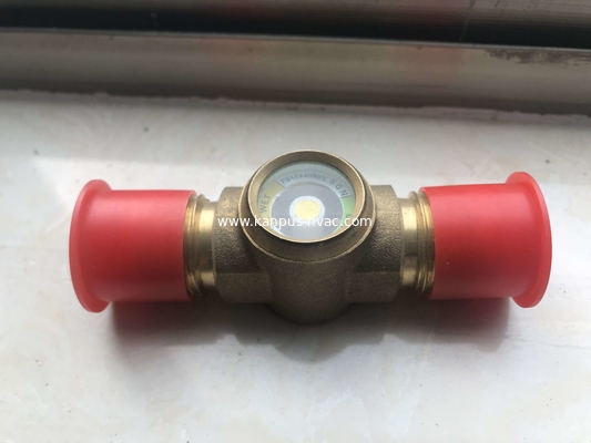 Hermetic Sight Glass for Air Conditioning &Refrigeration, flare sight glass, brass indicator