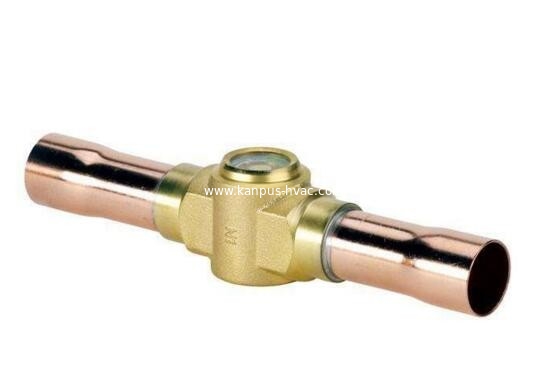 Brass sight glass, solder sight galss for refrigeration & air conditioner, brass oil level sight glass, indicator