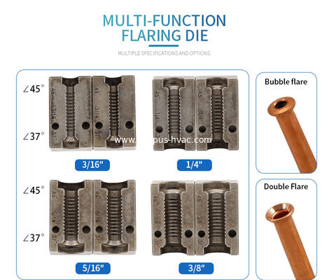 Automotive brake tube flaring tool KIT CT-3300, (refrigeration tool, hand tool, HVAC/R tool)