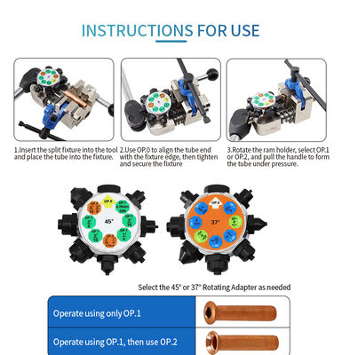 Automotive brake tube flaring tool KIT CT-3300, (refrigeration tool, hand tool, HVAC/R tool)