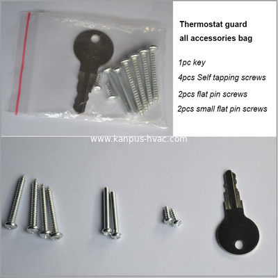 BTG-EK Air conditioner thermostat guard, plastic thermostat guard, ACR part, plastic guard