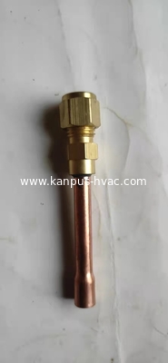 Refrigeration access valve, charging valve, brass valve, HVAC/R parts, A/C part