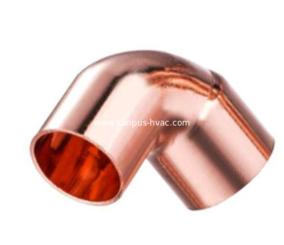 90 degree copper short radius elbow FTG x C, copper fitting, copper elbow, refrigeration fitting