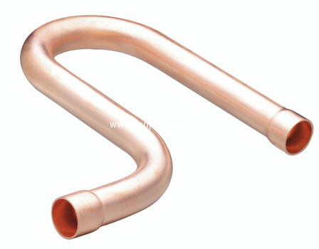 Copper Suction P-Trap, (copper P trap, copper fitting, pipe fitting, HVAC/R fitting)