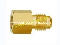 Brass Flare to NPT Union (union, brass fitting, copper fitting, pipe fitting, HVAC/R