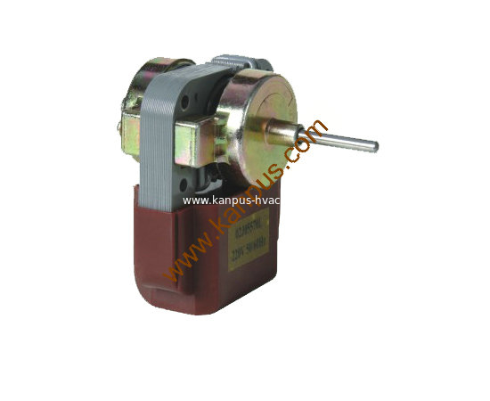 Refrigerator shaded pole motor 02J05570L (freezer motor, HVAC/R motor)