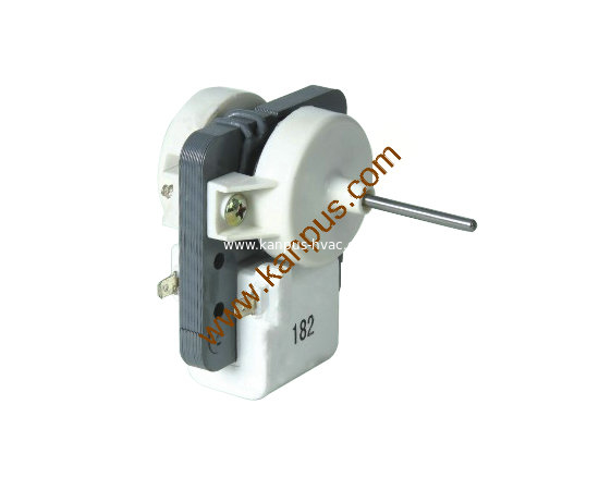 Refrigerator shaded pole motor 182 (freezer motor, HVAC/R motor)