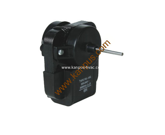 Refrigerator shaded pole motor TYPE F61-10 (freezer motor, HVAC/R motor)