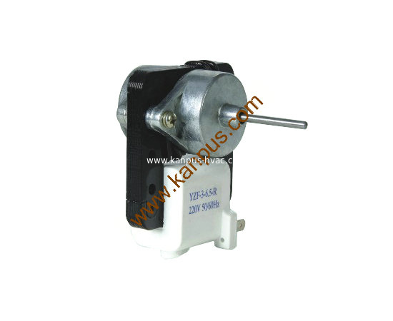Refrigerator shaded pole motor YZF-3-6.5-R (freezer motor, HVAC/R motor)
