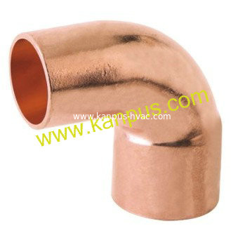 90 degree copper long elbow FTG x C (copper fitting, copper elbow, HVAC/R fitting)