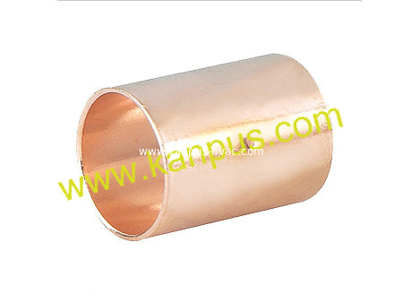 Staked copper coupling (copper fitting, ACR pipe fitting)