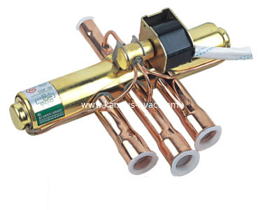 Air conditioner 4 way reversing valve (air conditioning parts, refrigeration valve, HVAC/R valve)