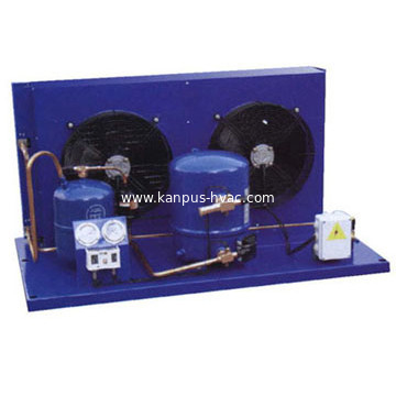 Refrigeration hermetic condenser unit, refrigeration condensing unit, refrigeration equipment