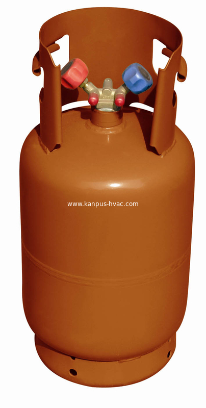 Refrigerant recovery tank for refrigerant recovery machine (refrigerant tank, 30lb cylinder)