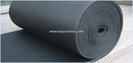 foam rubber insulation roll, insulated roll, refrigeration equipment thermal material