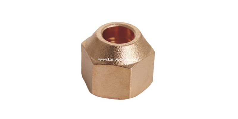 Brass Forged Nut (brass nut, copper fitting, brass fitting, plumbing fitting, pipe fitting