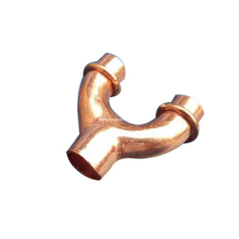 copper special tee (copper Y tee, copper fitting, HVAC/R fitting, copper U bend)