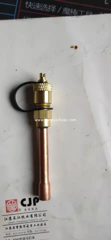 Air condition access valve, refrigeration charging valve, HVAC valve 1/4", ACR valve