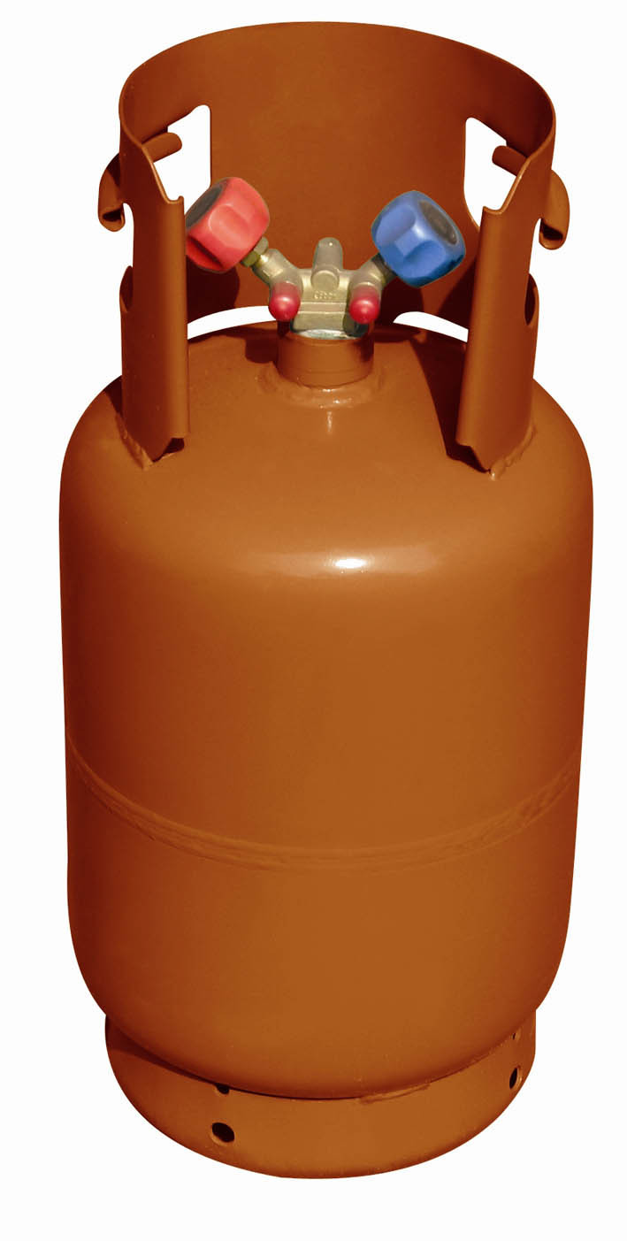 Refrigerant recovery tank for refrigerant recovery machine (refrigerant