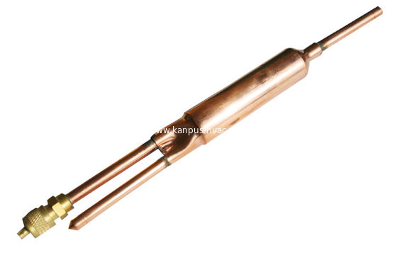 Refrigerator Spun Filter Drier with valve, (copper filter drier, fridge drier filter, freezer filter)