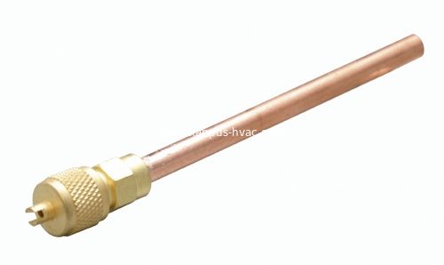 Refrigeration Access Valve, (brass valve, HVAC/R valve, brass charging valve)