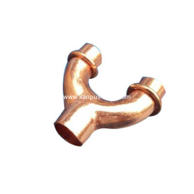 copper special tee (copper Y tee, copper fitting, HVAC/R fitting, copper U bend)